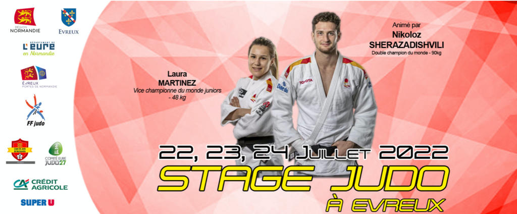 Stage avec Nikoloz SHERAZADISHVILI du 22 au 24 juillet à l'ALM Judo !