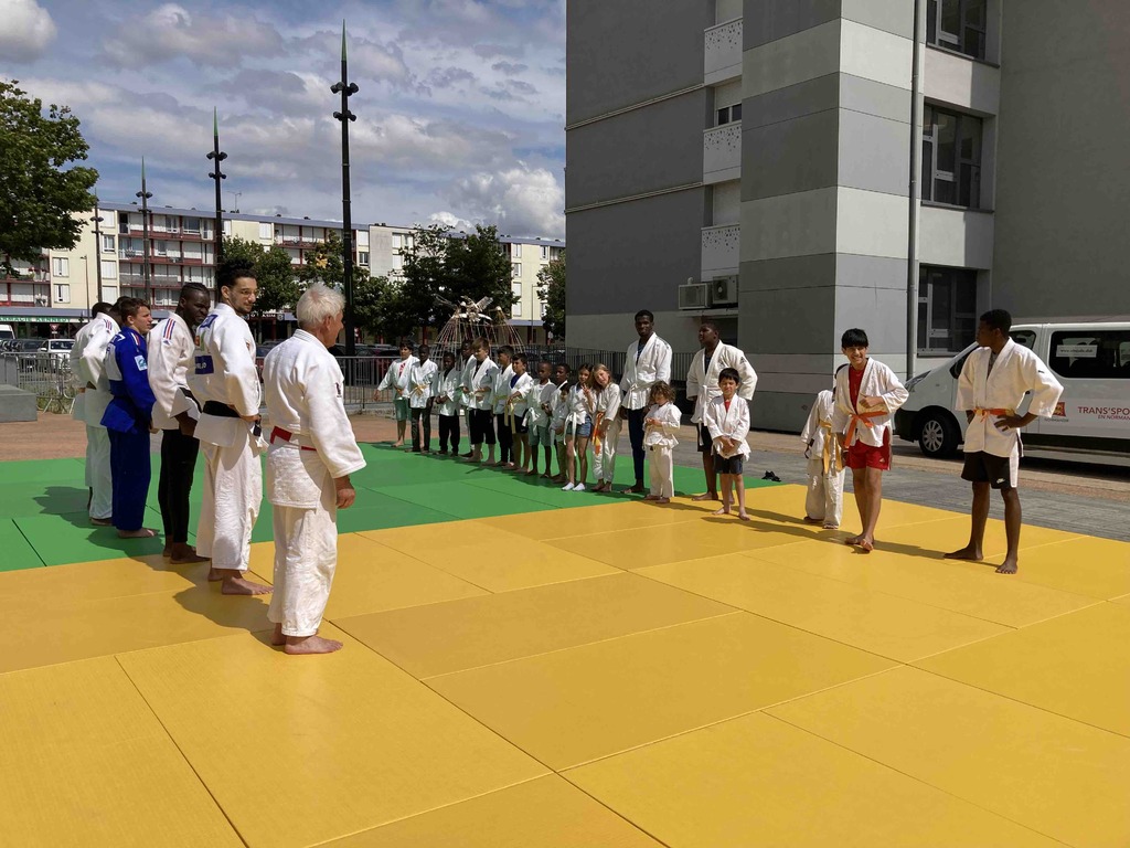 Dojo en plein air
