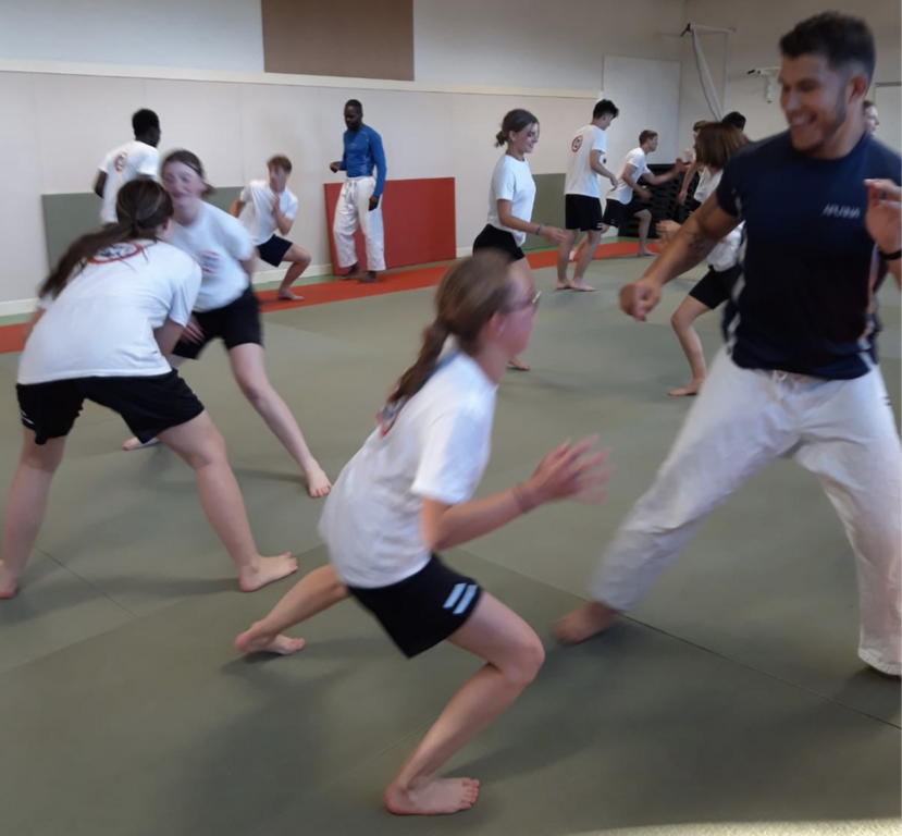 L'ALM Judo, maitre de stage self-défense pour les jeunes du SNU