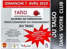Stage formation continue TAISO 07 avril