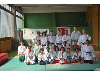 Stage de judo gymnase Julio Curie (Août 2013)